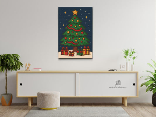 Diamond Painting - Juletræ