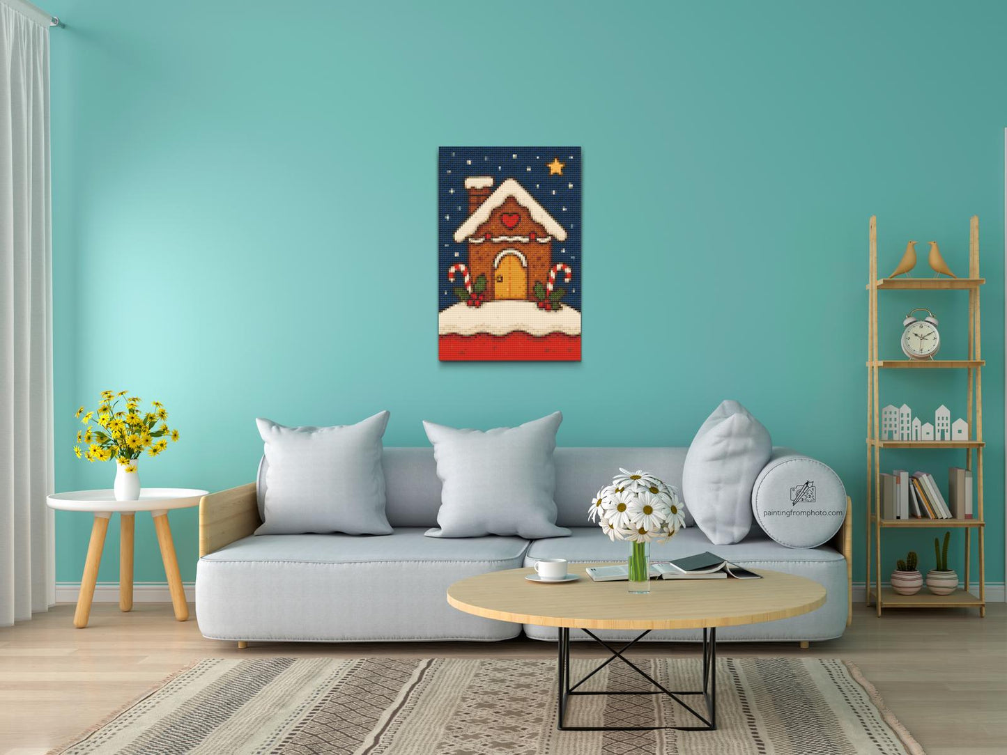 Diamond Painting - Jule-peberkagehus