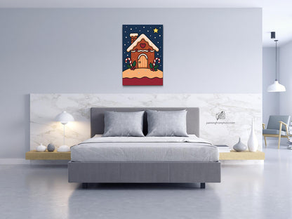 Paint by Numbers - Jule-peberkagehus