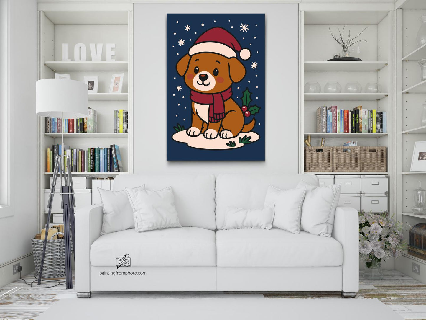 Paint by Numbers - Julehvalp