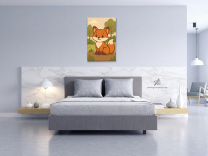 Diamond Painting - Ræv i skoven
