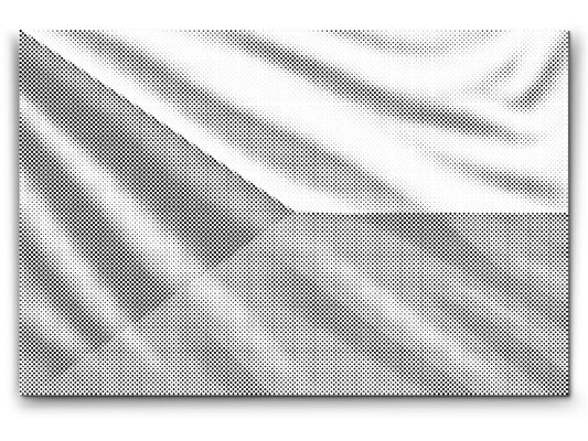 Mal-med-prikker -  Tjekkisk flag