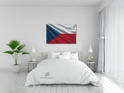 Paint by Numbers - Tjekkisk flag