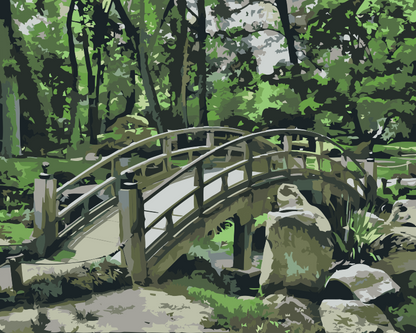 Paint by Numbers - Broen i haven