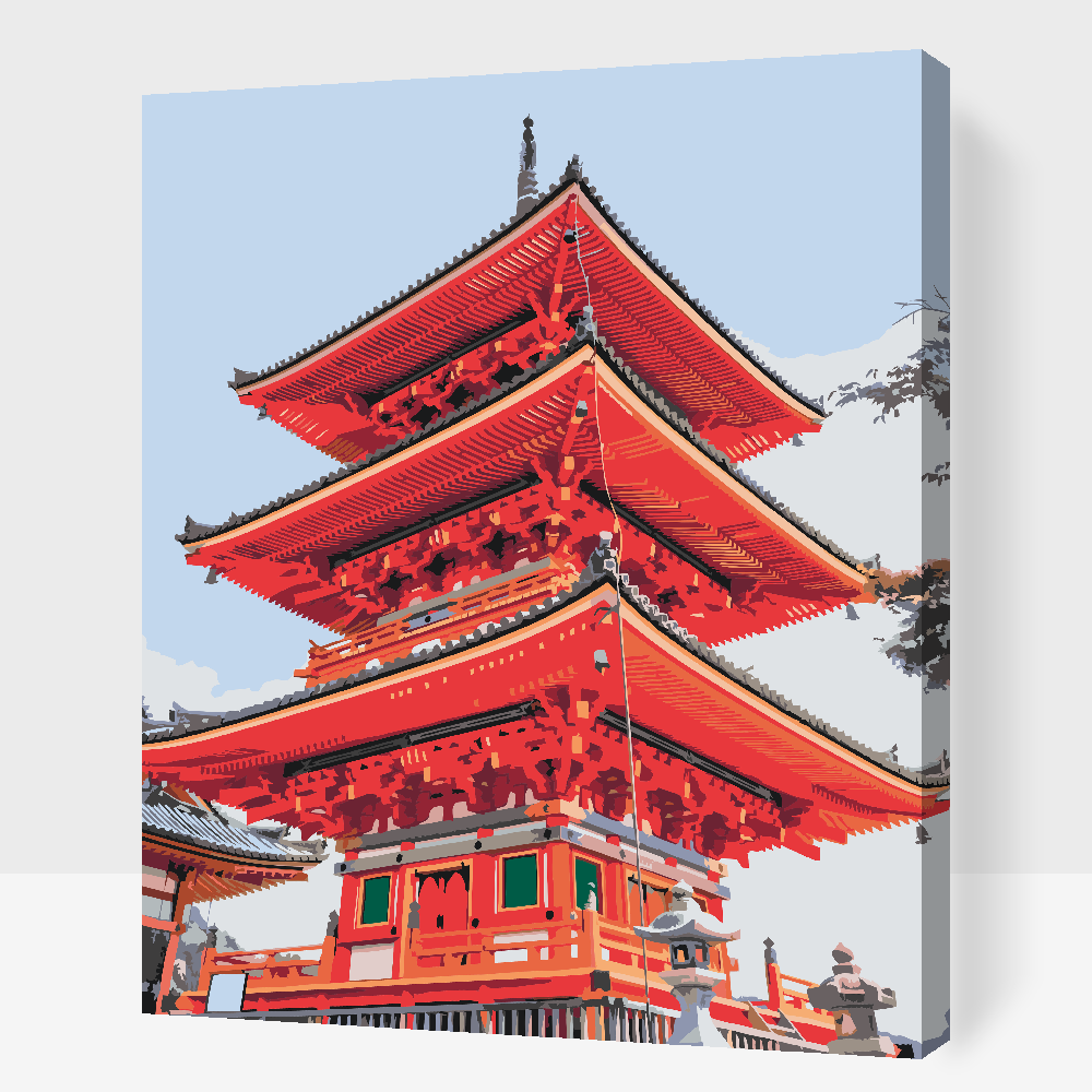 Paint by Numbers - Senso-ji Tempel 2