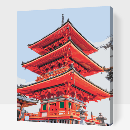 Paint by Numbers - Senso-ji Tempel 2