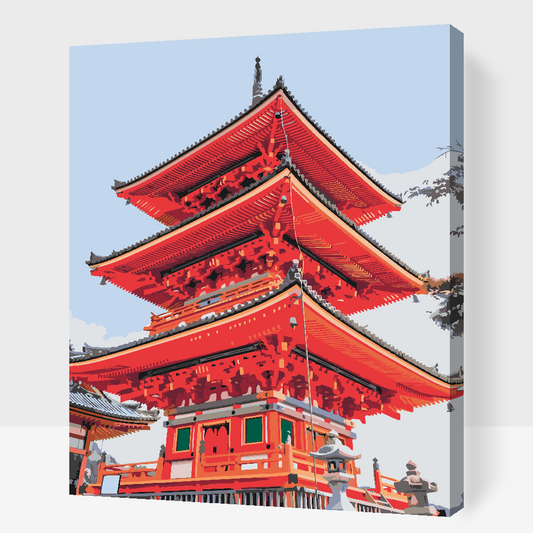 Paint by Numbers - Senso-ji Tempel 2