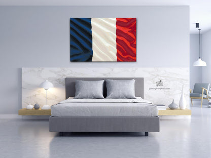 Diamond Painting - Fransk flag
