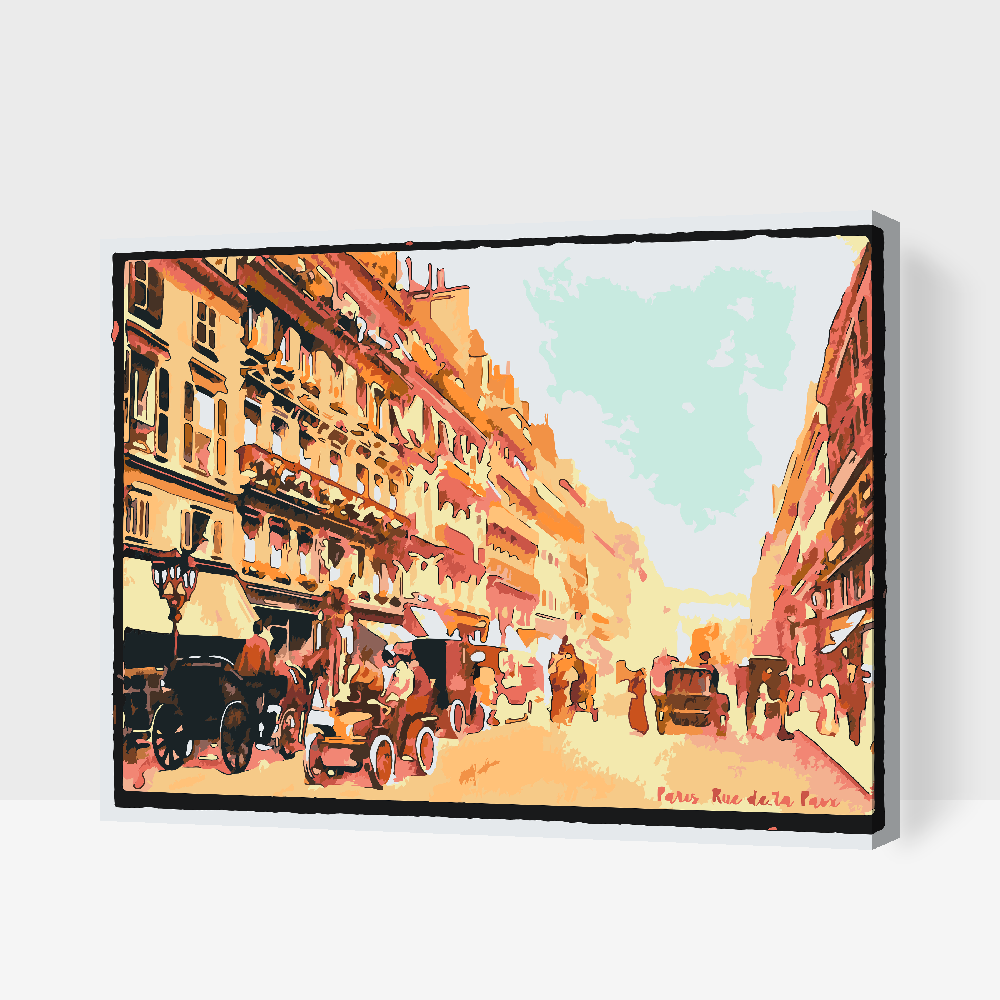Paint by Numbers - Vintage Paris