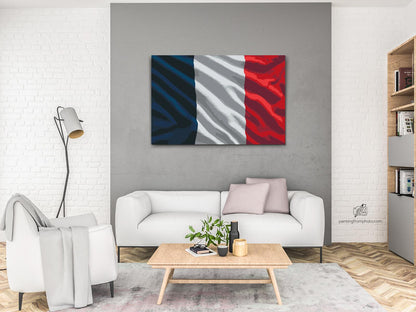 Paint by Numbers - Fransk flag