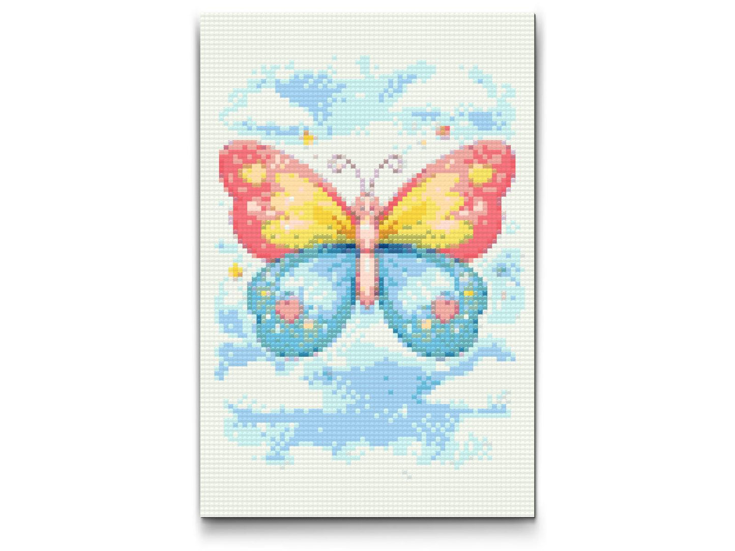 Diamond Painting - Forårs sommerfugl
