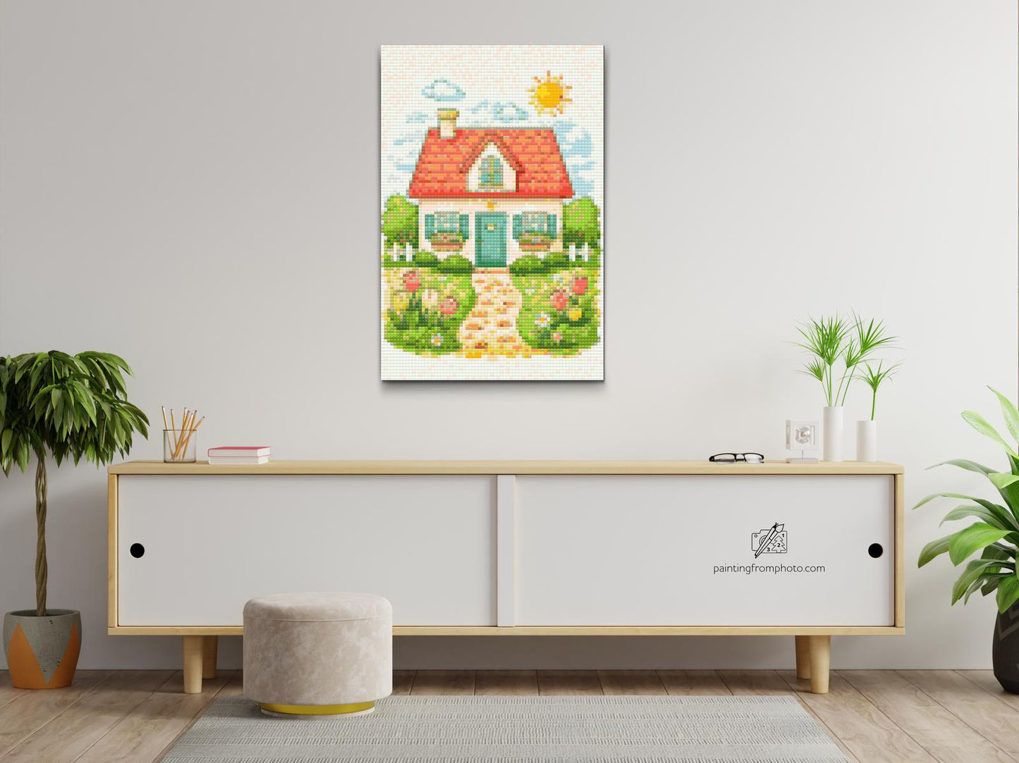 Diamond Painting - Spring House