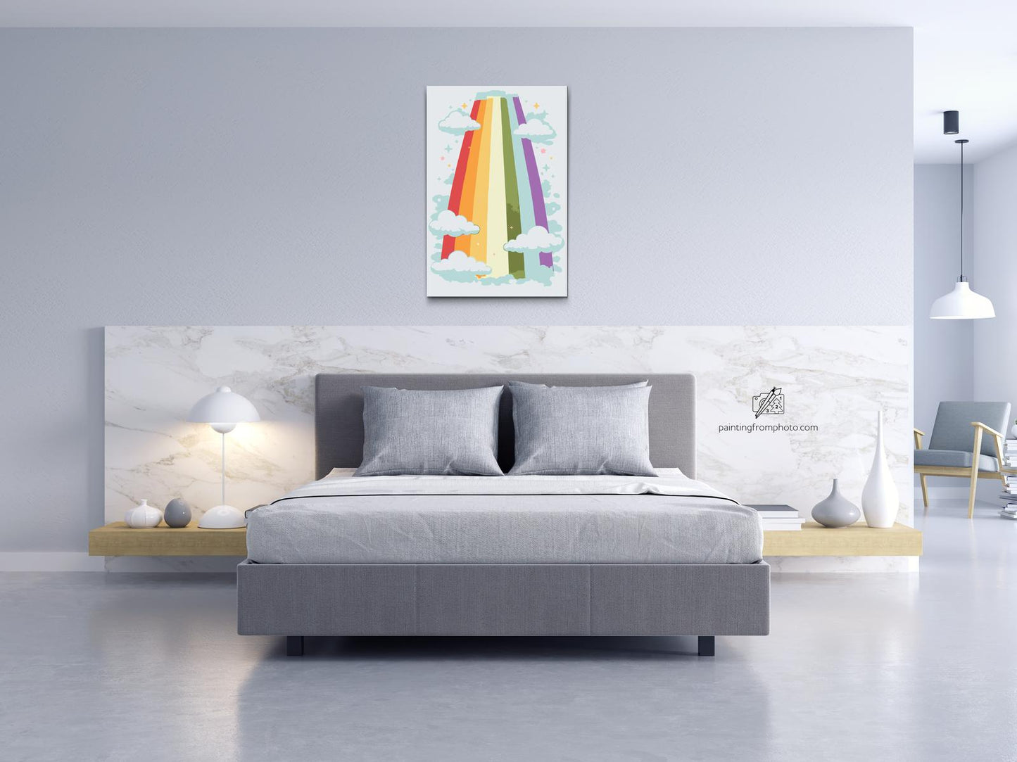 Paint by Numbers - Regnbuestribe