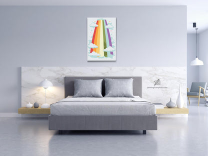 Paint by Numbers - Regnbuestribe