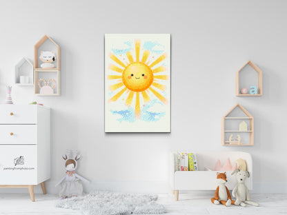 Diamond Painting - Sol på himlen