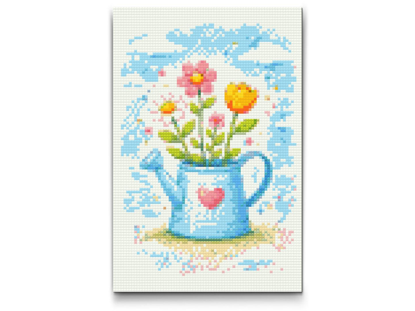 Diamond Painting - Forårsbuket i en vandkande