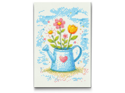 Diamond Painting - Forårsbuket i en vandkande
