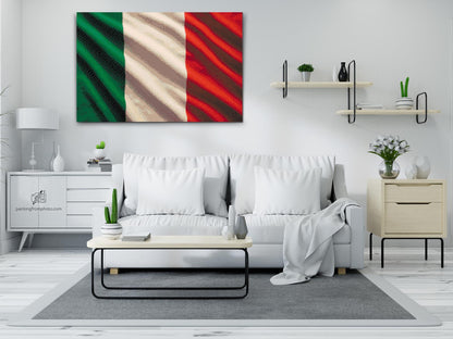 Diamond Painting - Italiensk flag