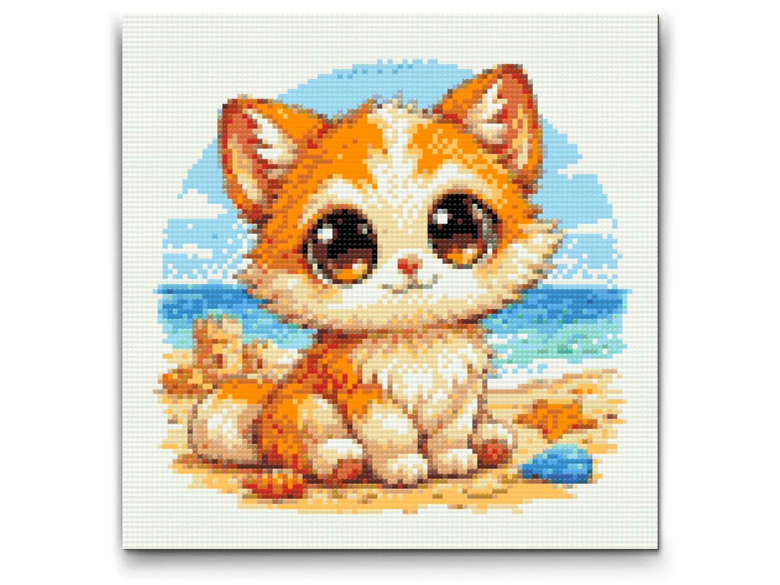Diamond Painting - Killing med Store Øjne