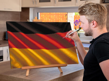 Diamond Painting - Tysk flag