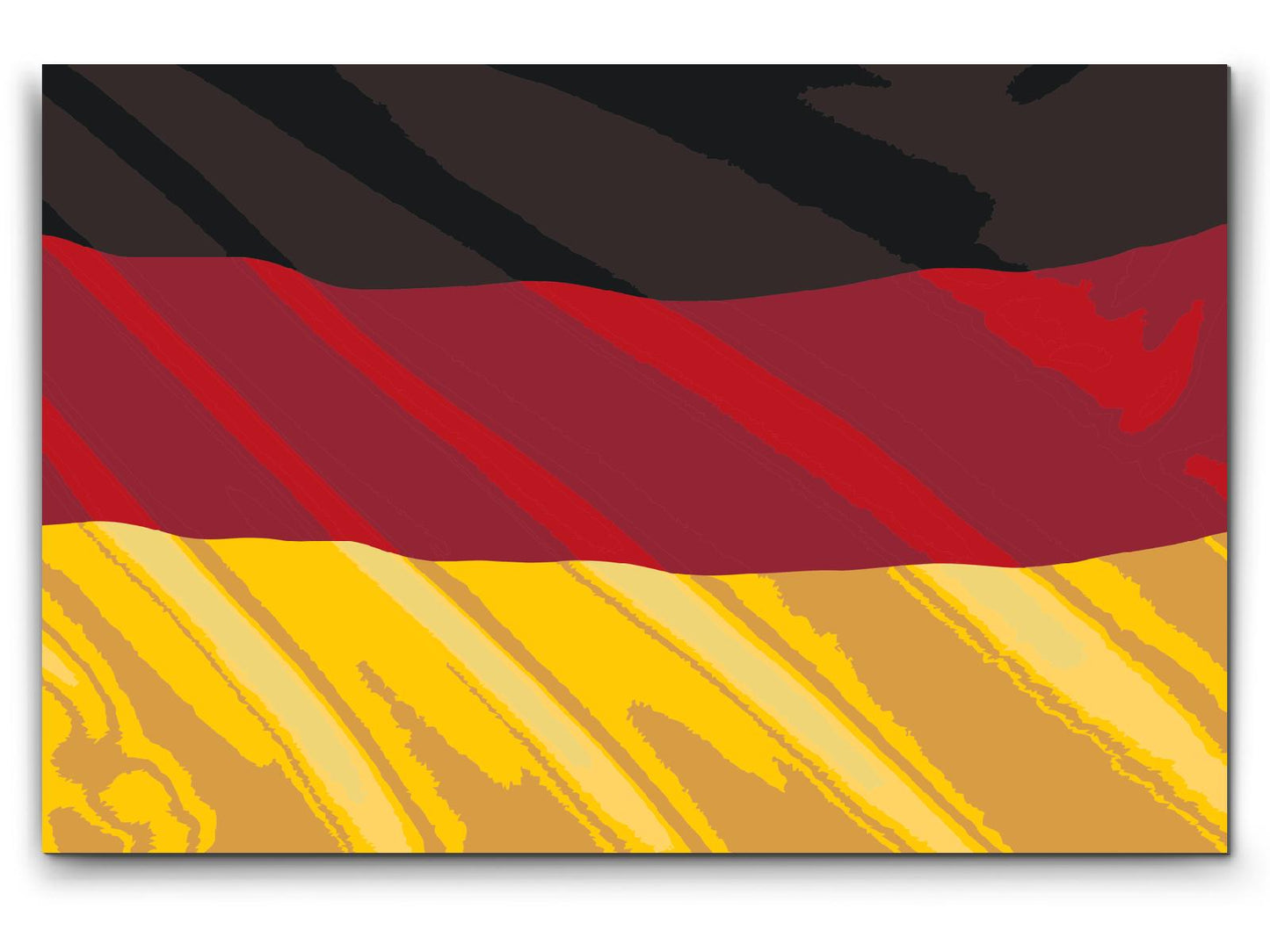 Paint by Numbers - Tysk flag