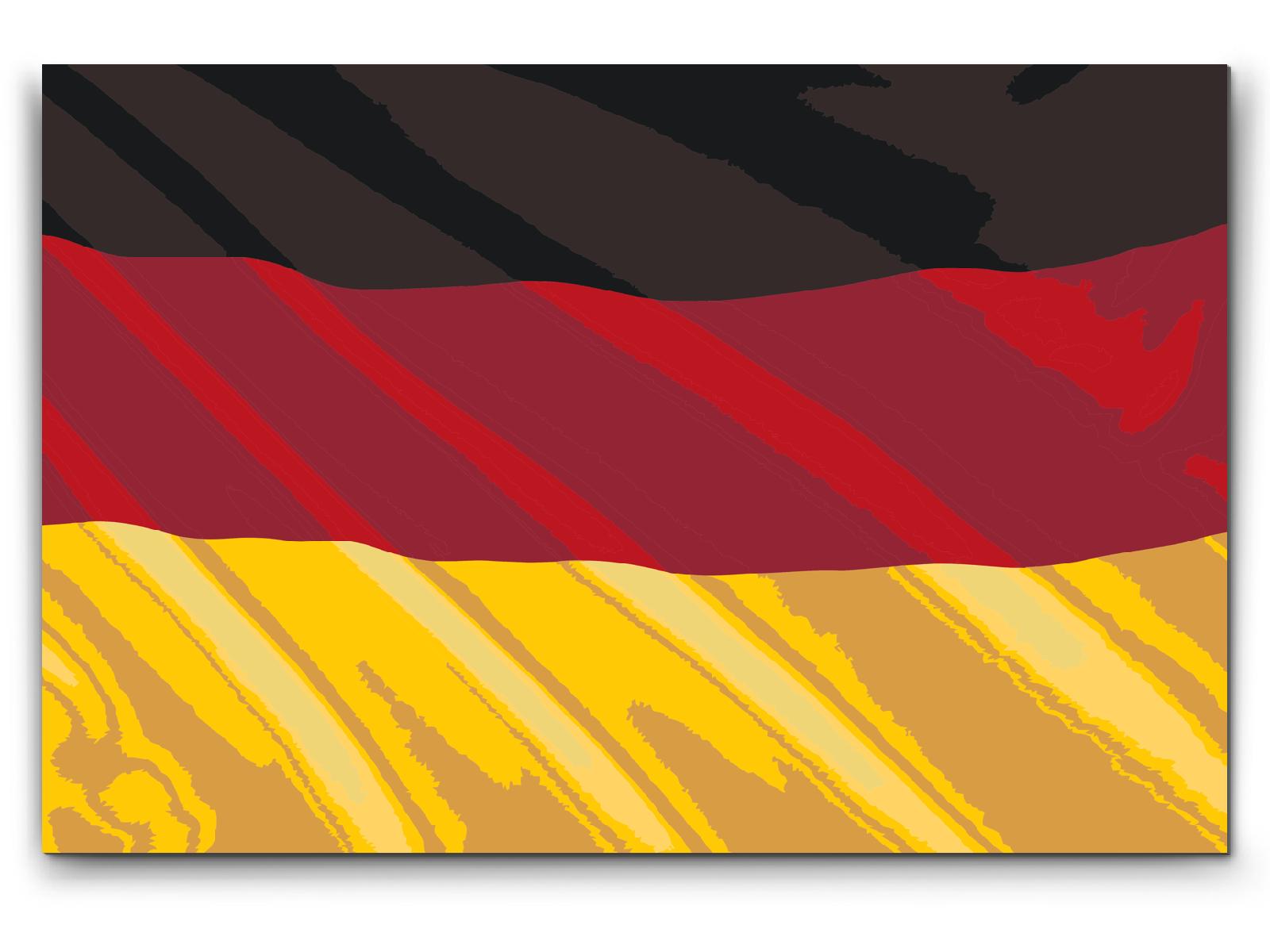 Paint by Numbers - Tysk flag