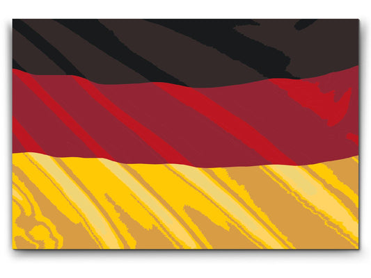 Paint by Numbers - Tysk flag