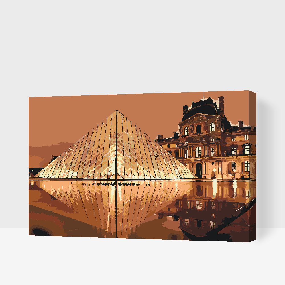 Paint by Numbers - Louvre-museet