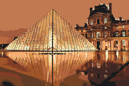 Paint by Numbers - Louvre-museet