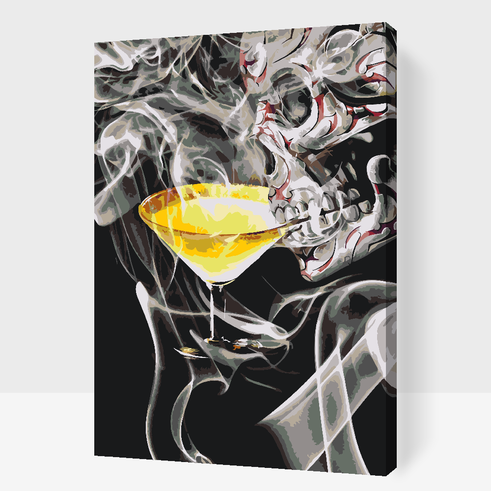 Paint by Numbers - Død Martini