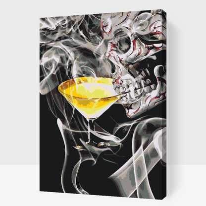 Paint by Numbers - Død Martini