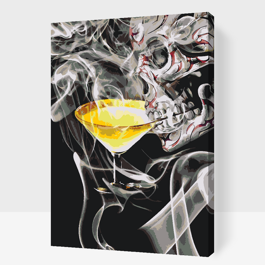 Paint by Numbers - Død Martini