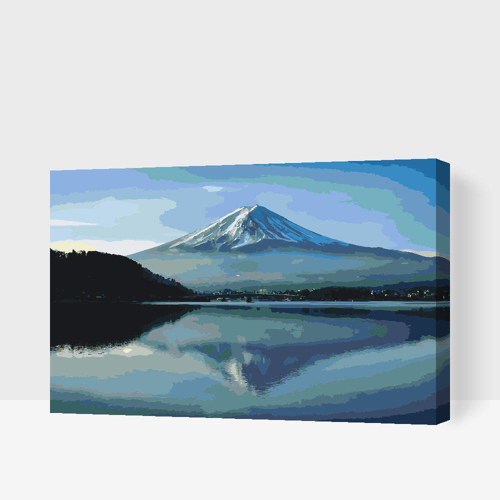 Paint by Numbers - Fuji-bjerget