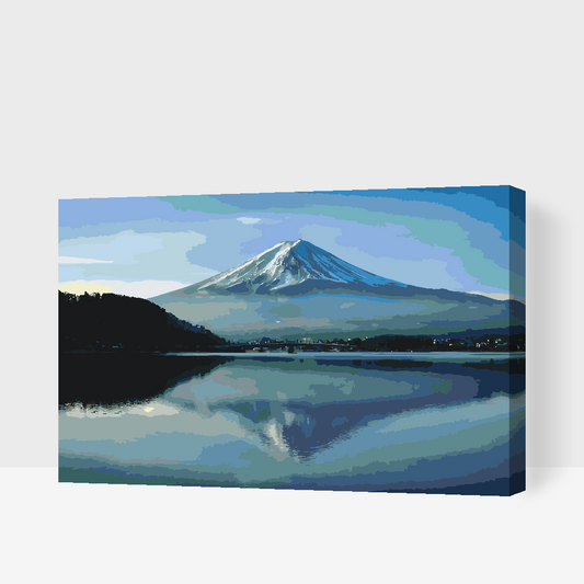 Paint by Numbers - Fuji-bjerget