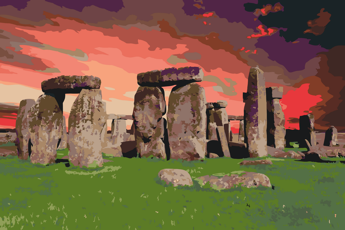 Paint by Numbers - Stonehenge