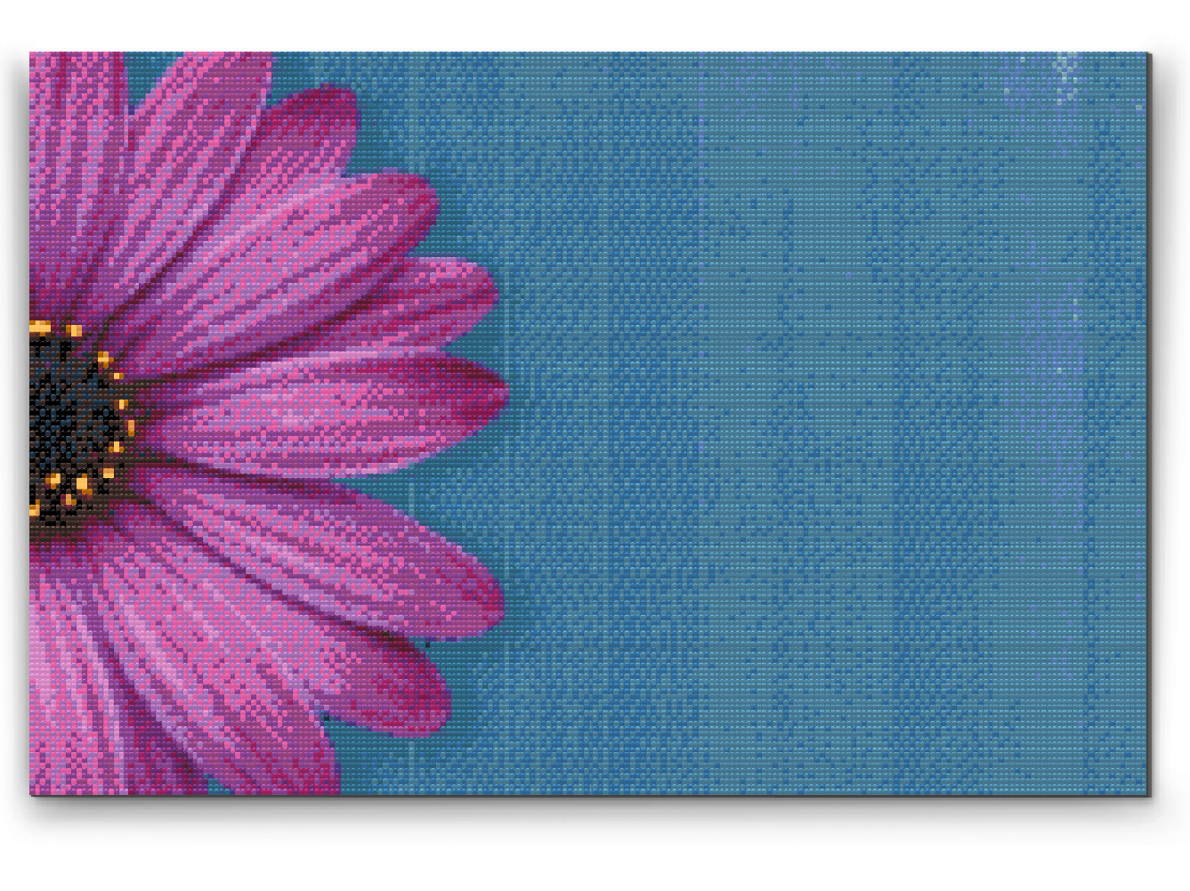 Diamond Painting - Lilla Gerbera