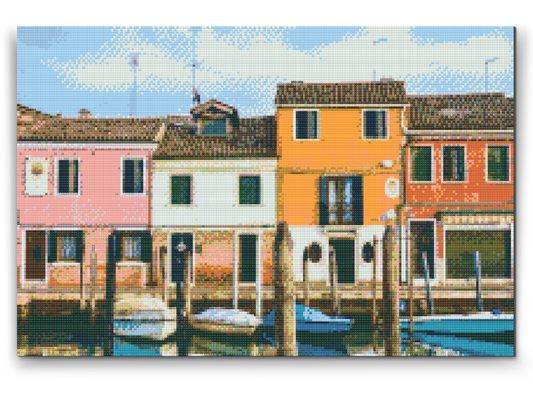 Diamond Painting - Venedig-husene
