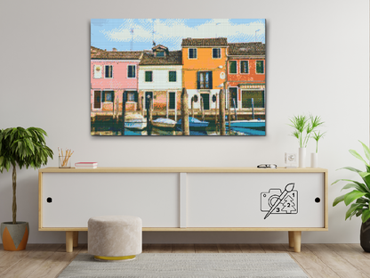 Diamond Painting - Venedig-husene
