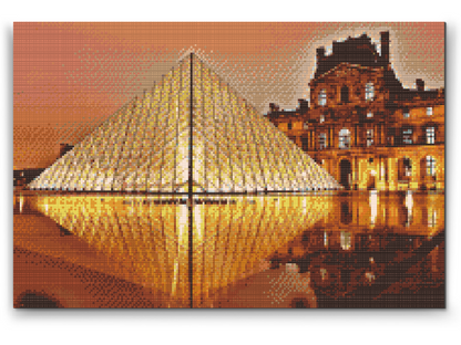 Diamond Painting - Louvre-museet