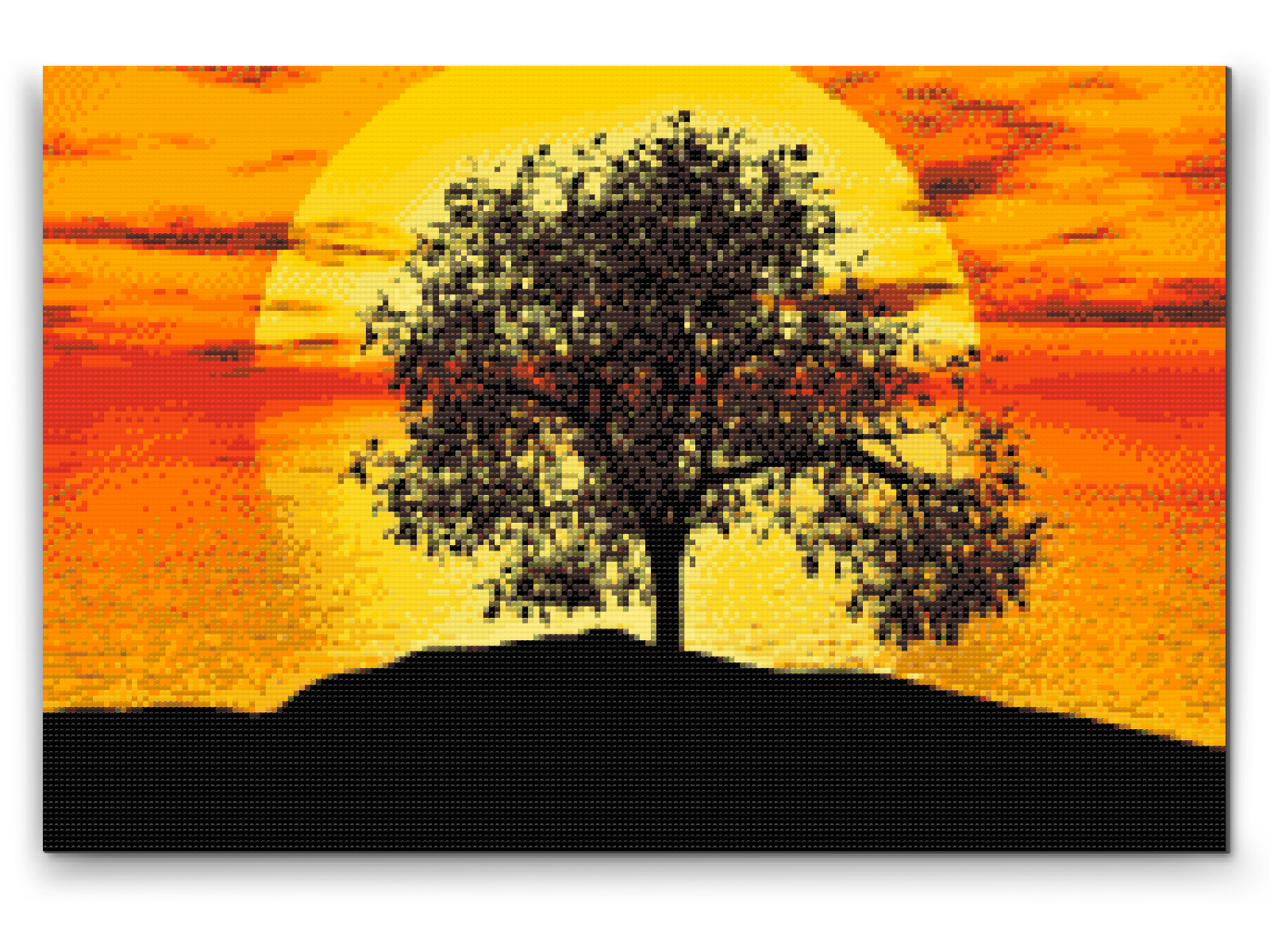 Diamond Painting - Solnedgang