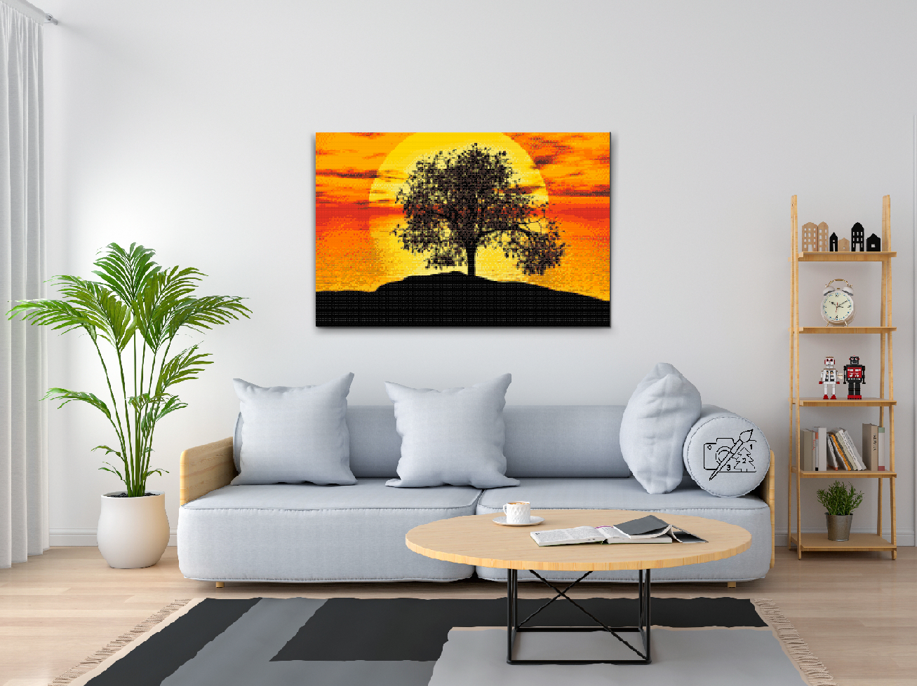 Diamond Painting - Solnedgang