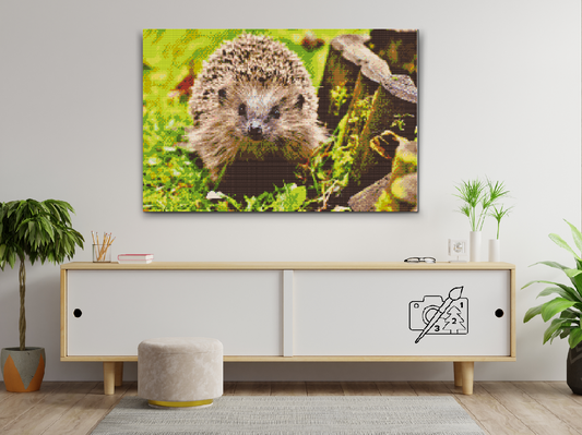 Diamond Painting - Pindsvinets Natvæsen