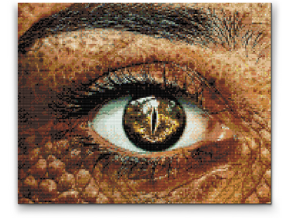 Diamond Painting - Krokodilleøje