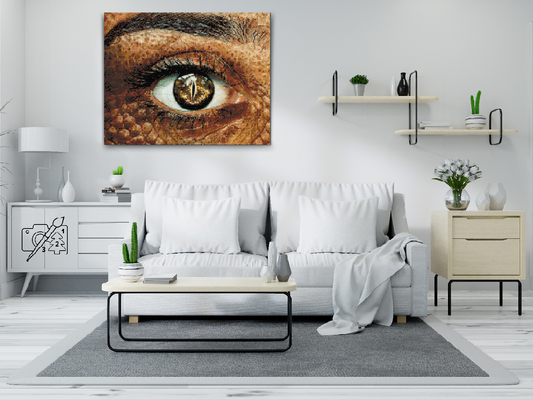 Diamond Painting - Krokodilleøje
