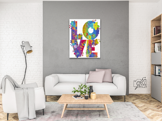 Diamond Painting - Mandala13 Kærlighed