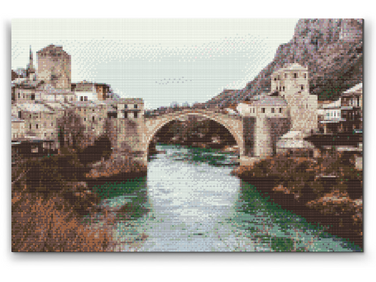 Diamond Painting - Mostar-broen