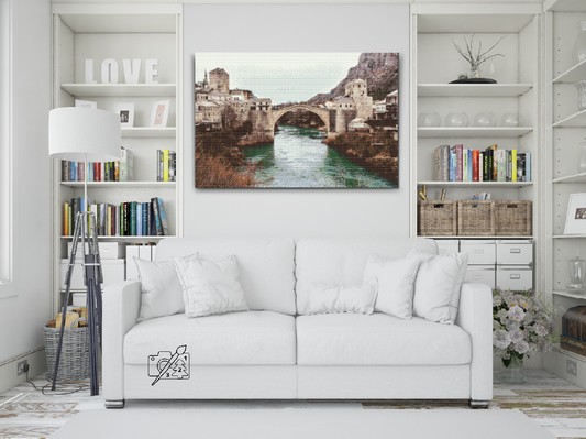 Diamond Painting - Mostar-broen