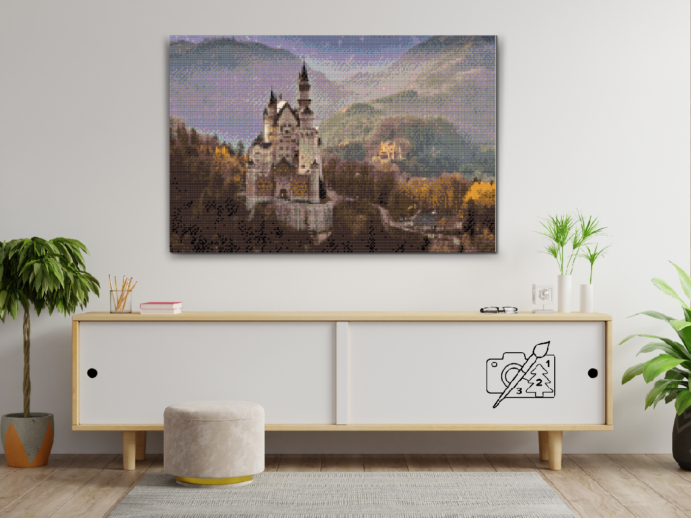 Diamond Painting - Neuschwanstein Slot