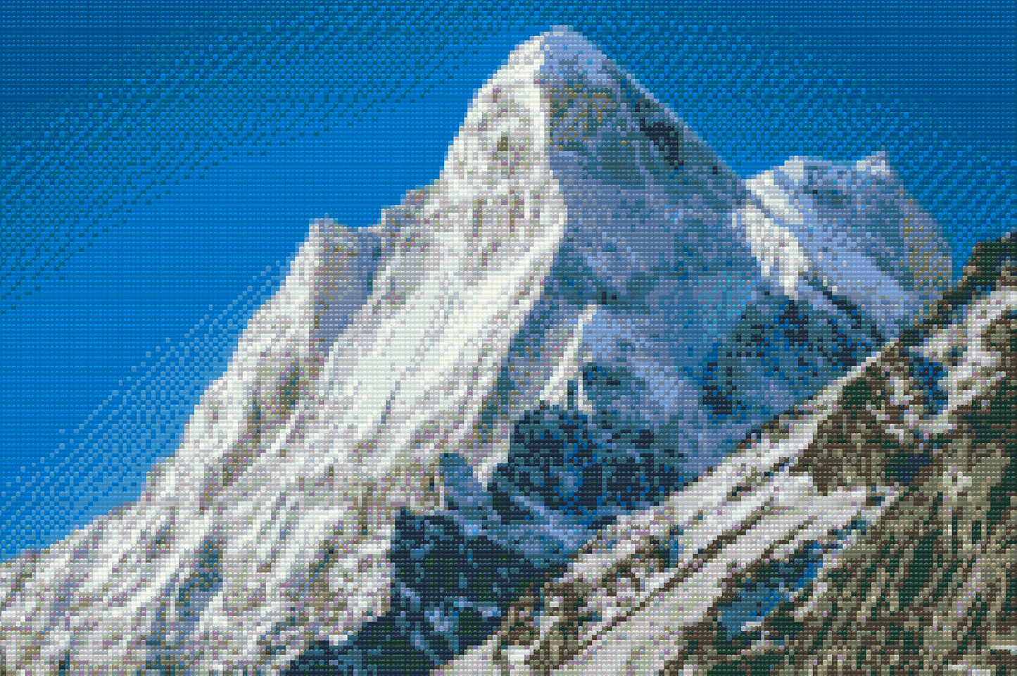 Diamond Painting - Sneklædte Bjerge