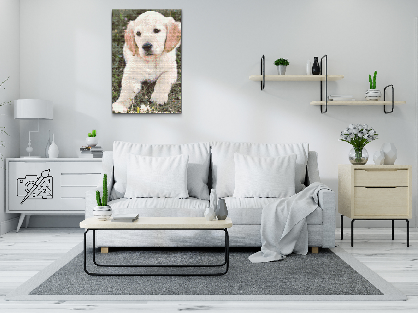 Diamond Painting - Labrador Puppy